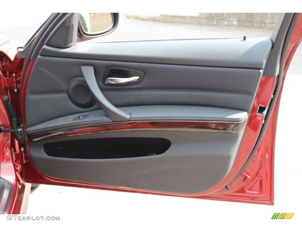 2011 3 Series 328i xDrive Sedan - Vermillion Red Metallic / Black photo #24