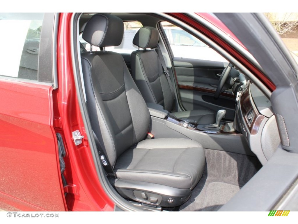 2011 3 Series 328i xDrive Sedan - Vermillion Red Metallic / Black photo #27