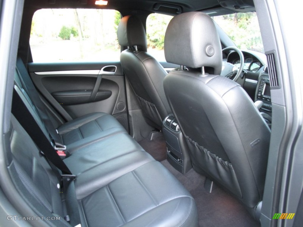 Black Interior 2008 Porsche Cayenne Tiptronic Photo #62610149