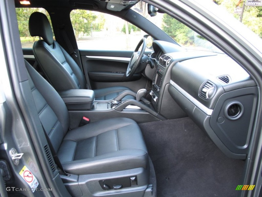 Black Interior 2008 Porsche Cayenne Tiptronic Photo #62610172