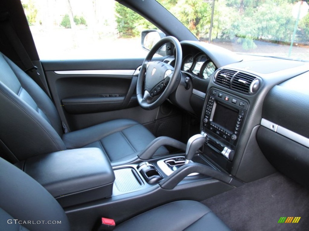 Black Interior 2008 Porsche Cayenne Tiptronic Photo #62610180