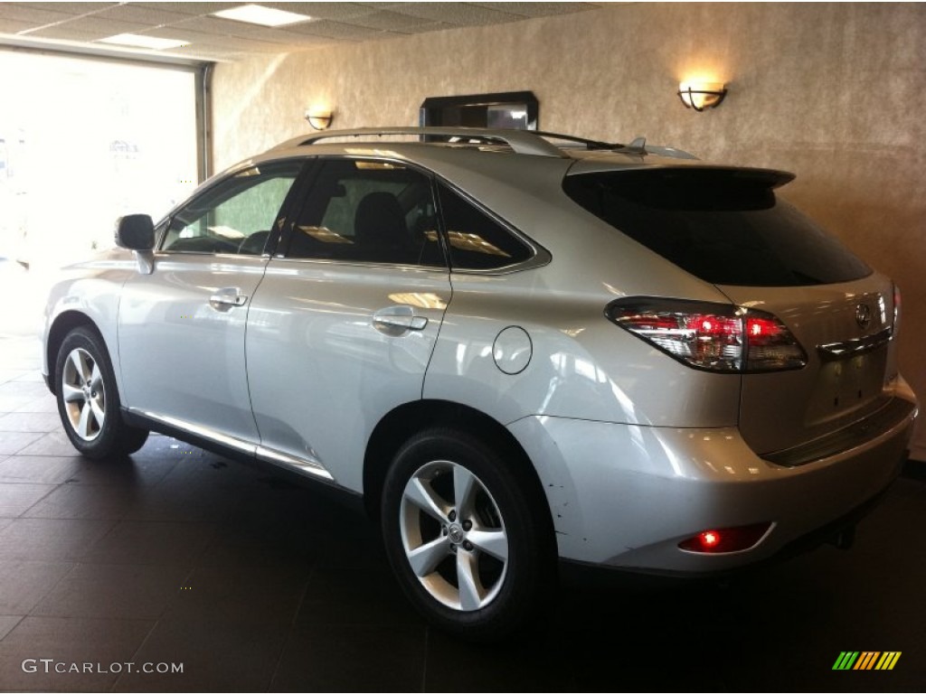 2011 RX 350 AWD - Tungsten Silver Pearl / Black photo #4