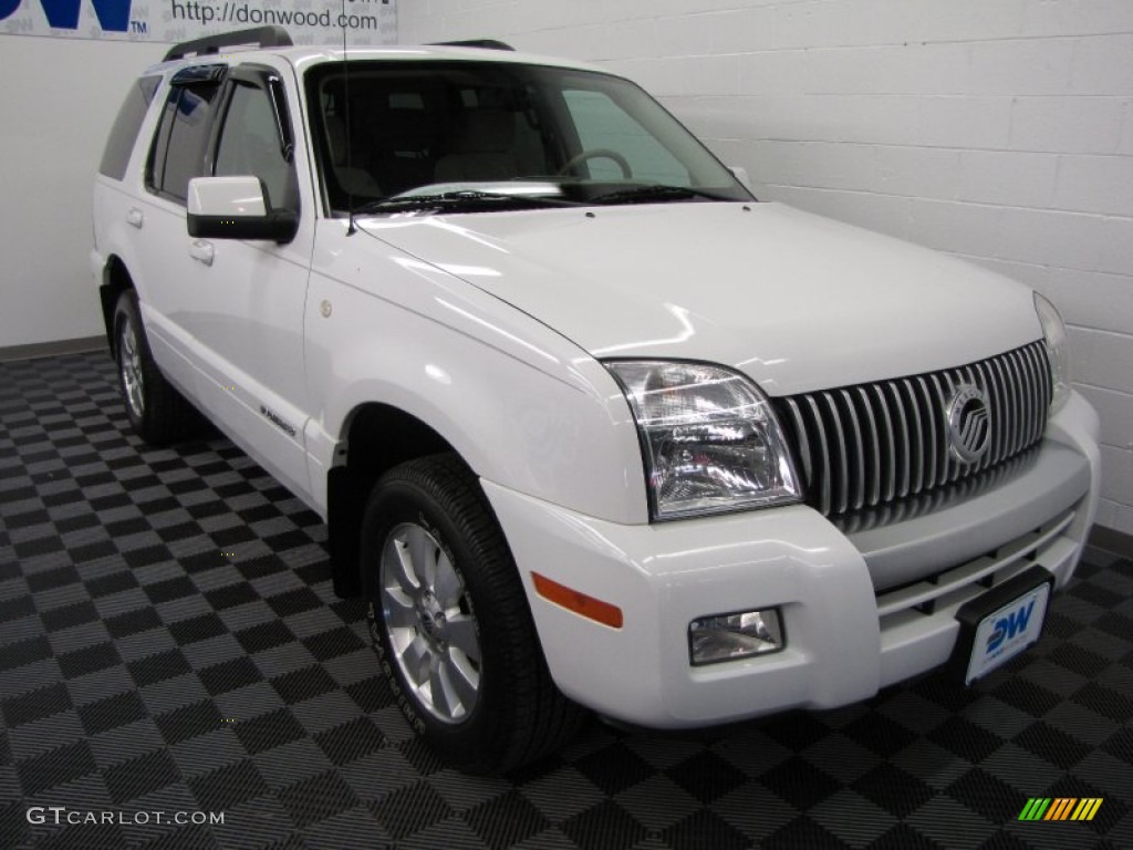 2007 Mountaineer AWD - Oxford White / Camel photo #1