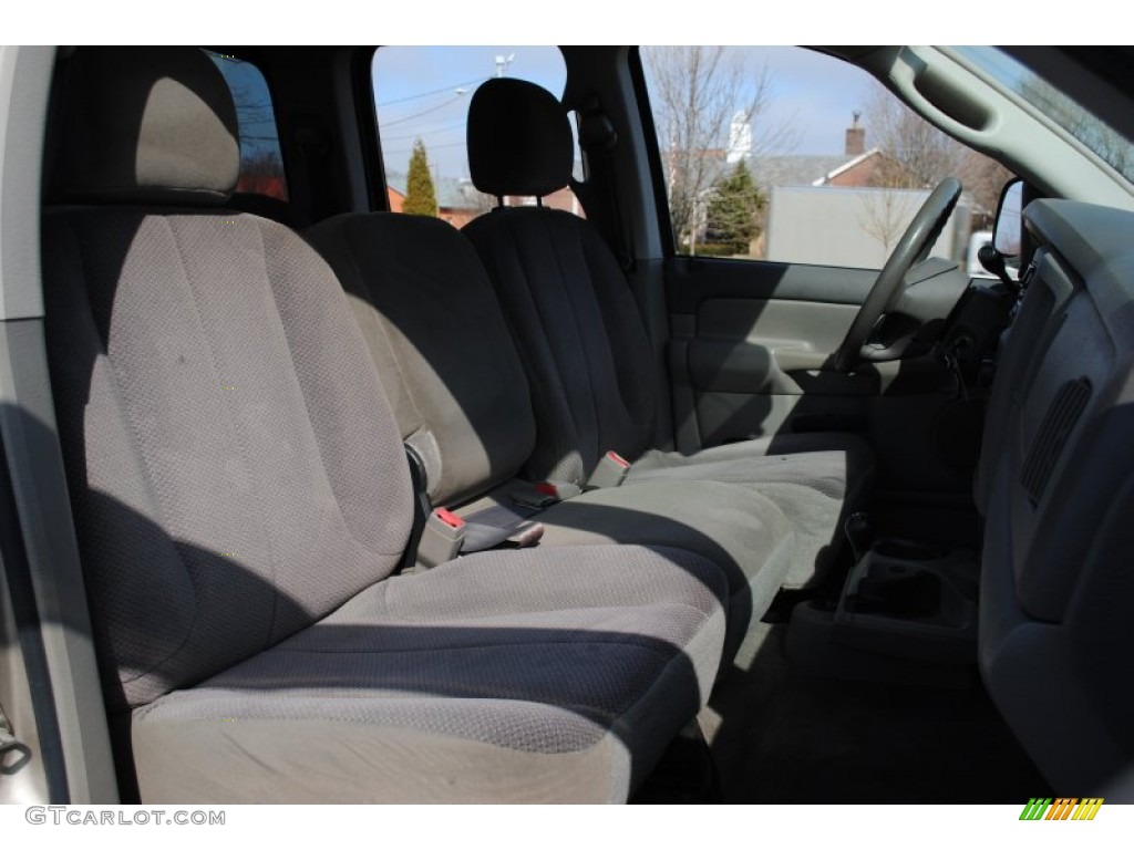 2003 Ram 1500 SLT Quad Cab 4x4 - Light Almond Pearl / Taupe photo #10