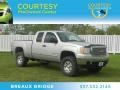 2007 Silver Birch Metallic GMC Sierra 1500 SLE Extended Cab 4x4  photo #1