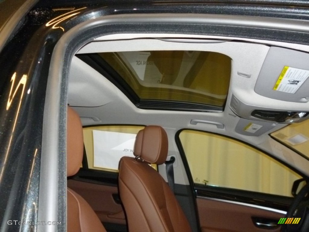 2012 5 Series 535i xDrive Sedan - Black Sapphire Metallic / Cinnamon Brown photo #13