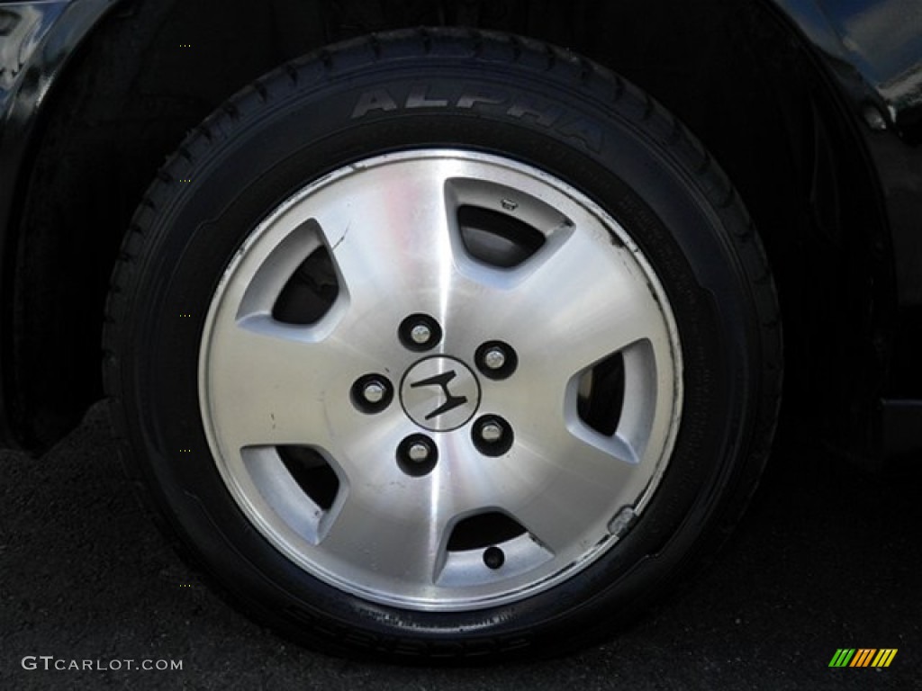 2001 Accord EX V6 Sedan - Nighthawk Black Pearl / Quartz Gray photo #21