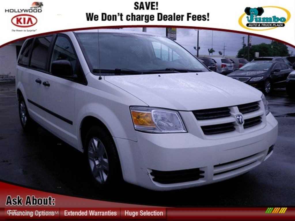 Stone White Dodge Grand Caravan