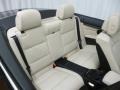 2012 BMW 3 Series Oyster/Black Interior Rear Seat Photo