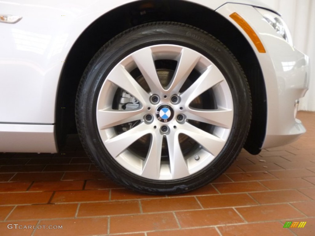 2012 3 Series 328i Convertible - Titanium Silver Metallic / Black photo #7