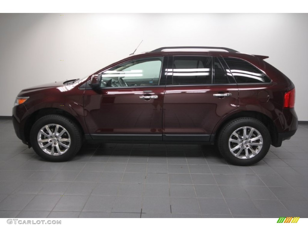 Bordeaux Reserve Red Metallic 2011 Ford Edge SEL Exterior Photo #62615627