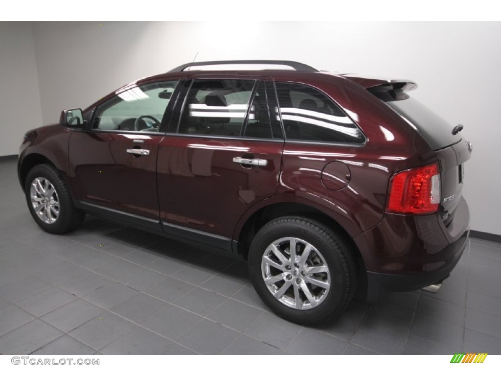 Bordeaux Reserve Red Metallic 2011 Ford Edge SEL Exterior Photo #62615651