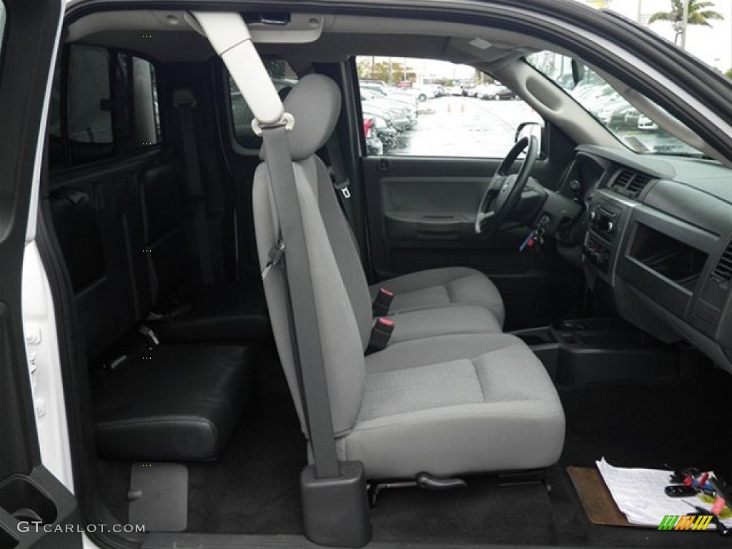 Dark Slate Gray/Medium Slate Gray Interior 2008 Dodge Dakota SLT Extended Cab Photo #62615795