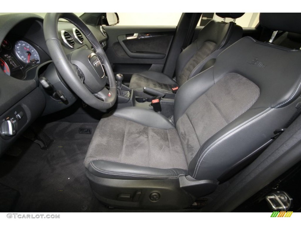 Black Interior 2011 Audi A3 2.0 TFSI Photo #62616039