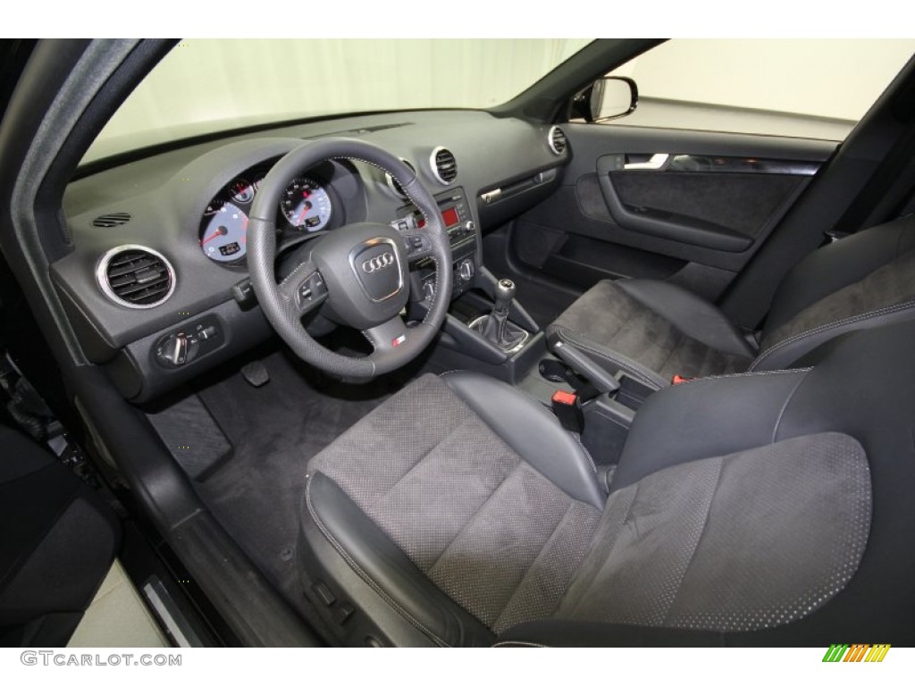 Black Interior 2011 Audi A3 2.0 TFSI Photo #62616109