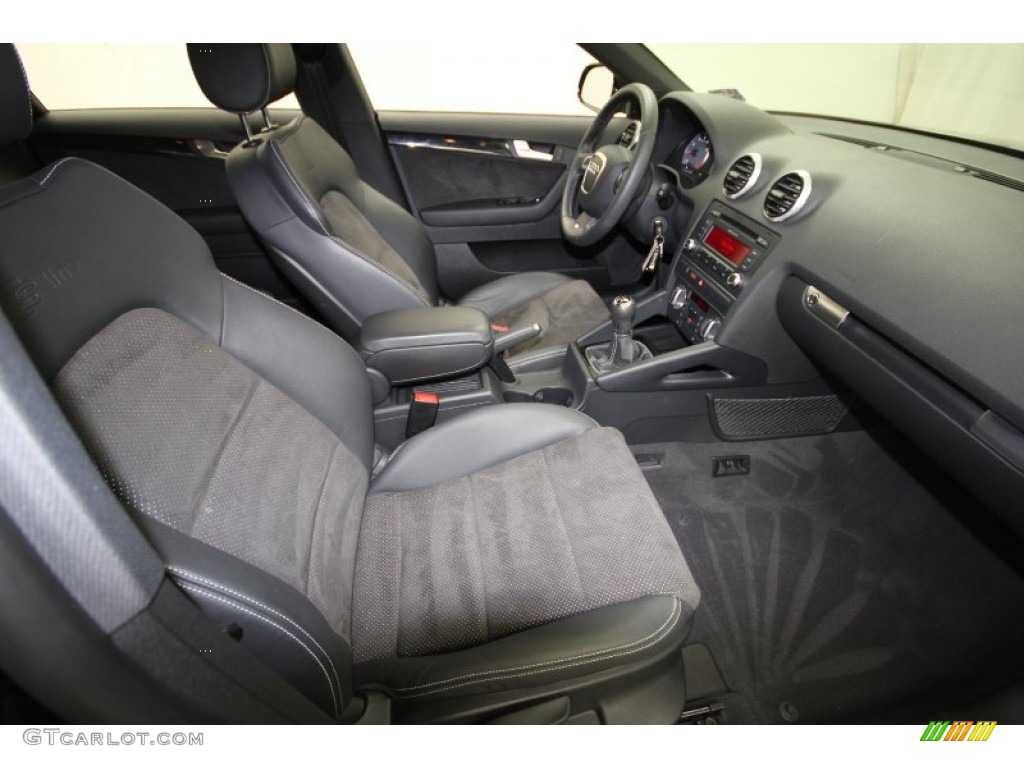 Black Interior 2011 Audi A3 2.0 TFSI Photo #62616271