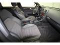 Black 2011 Audi A3 2.0 TFSI Interior Color