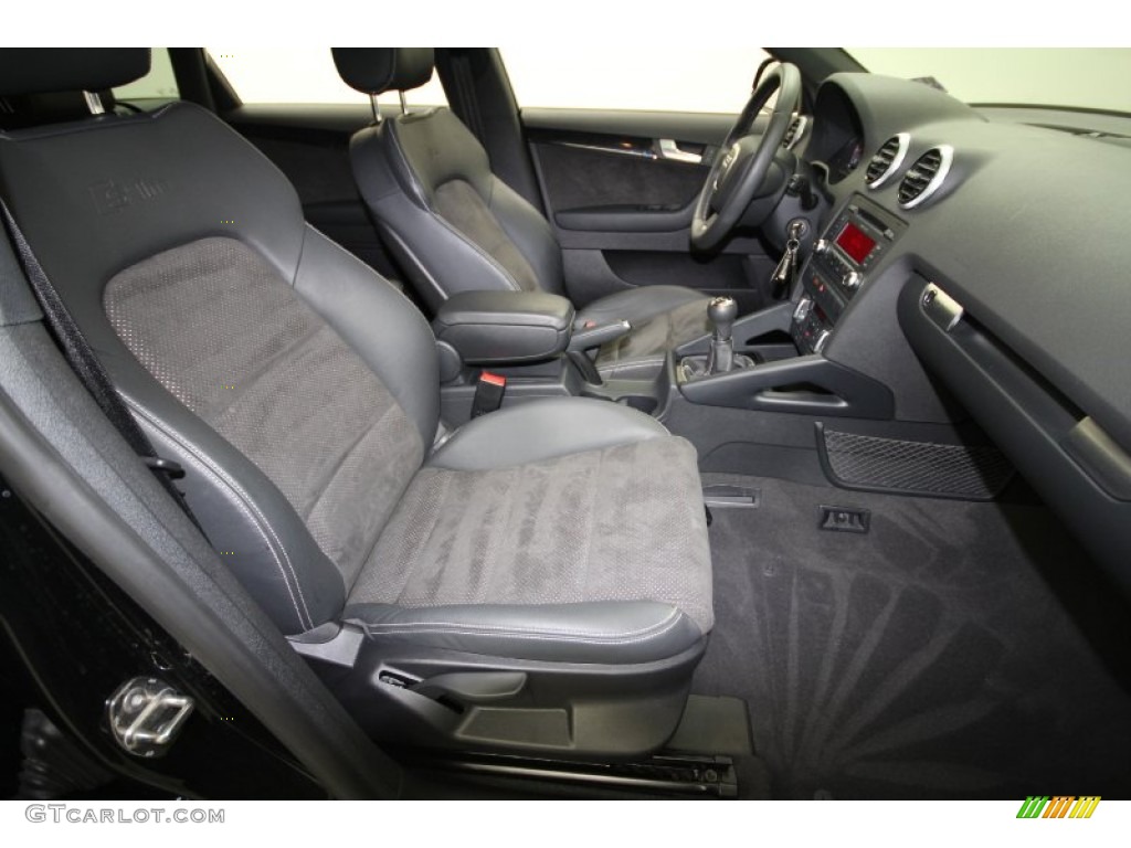Black Interior 2011 Audi A3 2.0 TFSI Photo #62616298