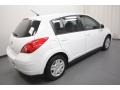 2010 Fresh Powder White Nissan Versa 1.8 S Hatchback  photo #13