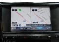 2011 Jaguar XJ Ivory/Navy Interior Navigation Photo