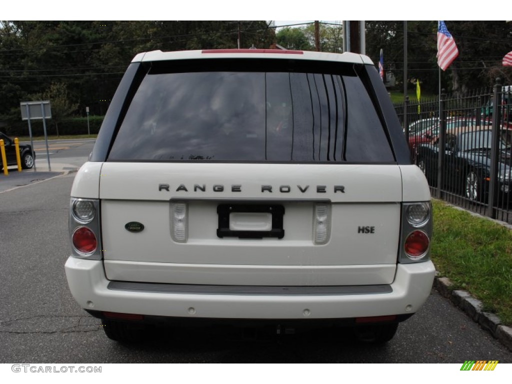 2007 Range Rover HSE - Chawton White / Charcoal photo #5