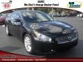 2009 Super Black Nissan Maxima 3.5 SV Premium  photo #1