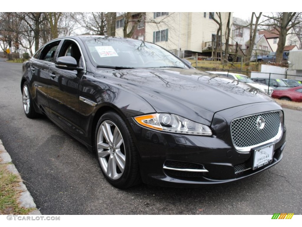 Stratus Grey Metallic 2011 Jaguar XJ XJL Exterior Photo #62616890