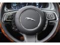 Jet Black/Ivory Steering Wheel Photo for 2011 Jaguar XJ #62617052