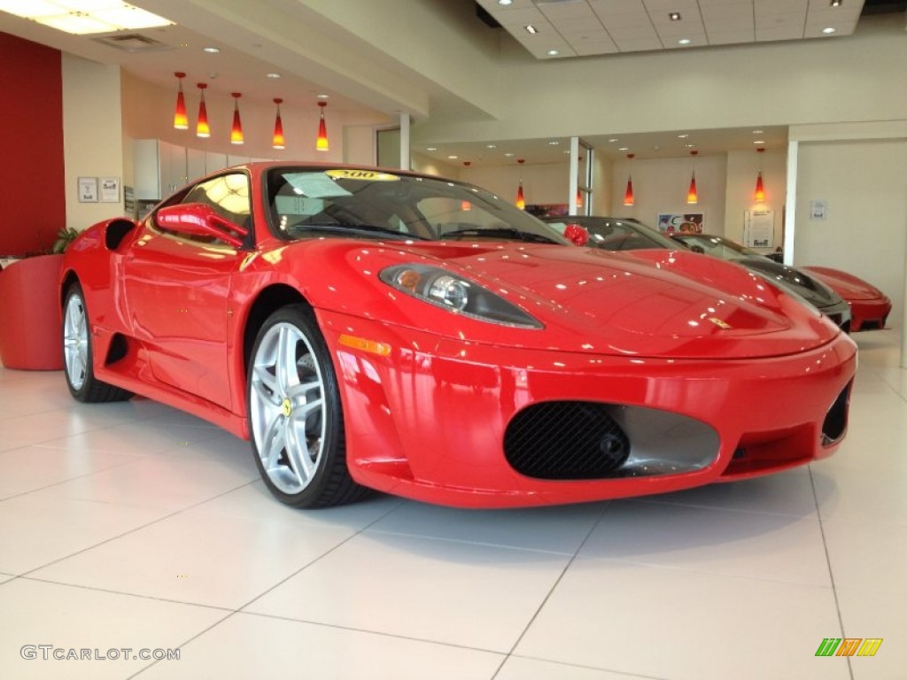 2007 F430 Coupe F1 - Rosso Corsa (Red) / Beige photo #1