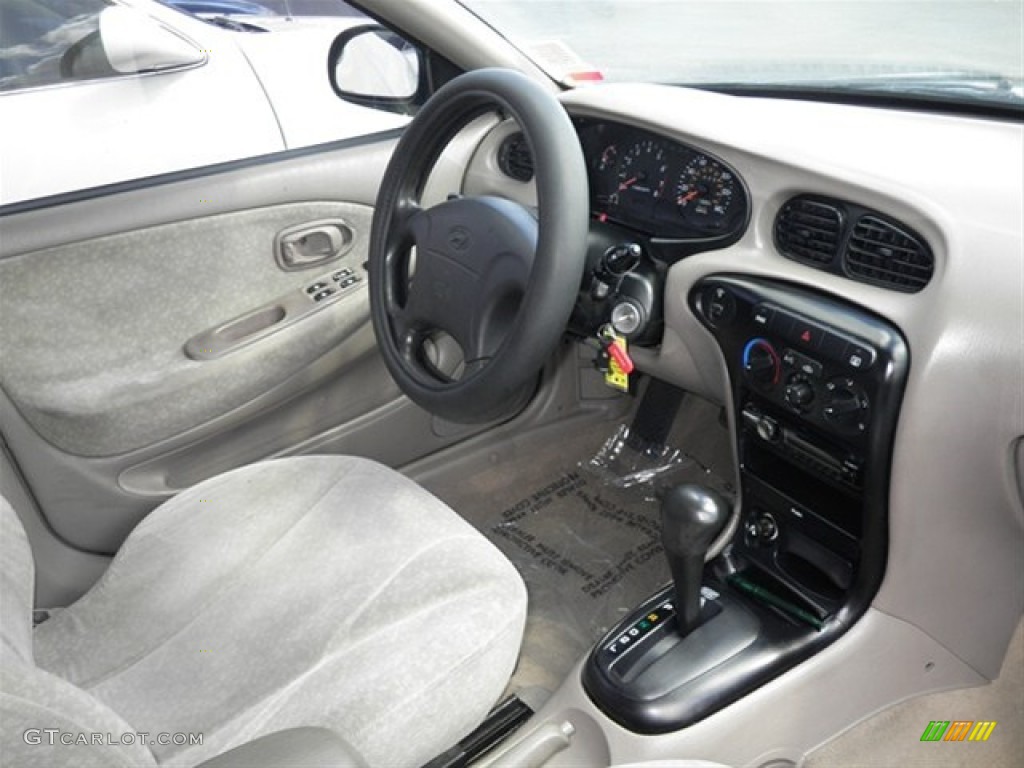 2000 Elantra GLS Sedan - Forest Green / Gray photo #12