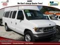 Oxford White 2000 Ford E Series Van E350 SD Extended Passenger