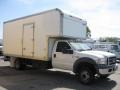 Oxford White 2005 Ford F550 Super Duty XL Regular Cab Moving Truck