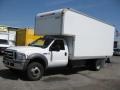 2005 Oxford White Ford F550 Super Duty XL Regular Cab Moving Truck  photo #2