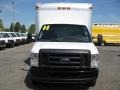 Oxford White - E Series Cutaway E350 Commercial Moving Truck Photo No. 2