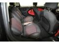 Pure Red Leather/Cloth Interior Photo for 2011 Mini Cooper #62619311