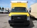 2008 Yellow Ford E Series Cutaway E350 Commercial Moving Truck  photo #2