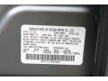 WV2: Diamond Graphite Metallic 2005 Infiniti G 35 x Sedan Color Code
