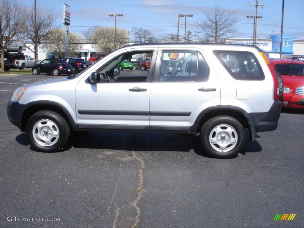2003 CR-V LX 4WD - Satin Silver Metallic / Black photo #9