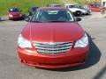 2010 Inferno Red Crystal Pearl Chrysler Sebring Touring Sedan  photo #2