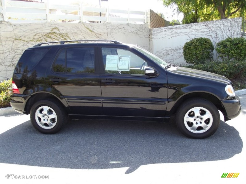 2005 ML 350 4Matic - Black / Charcoal photo #2