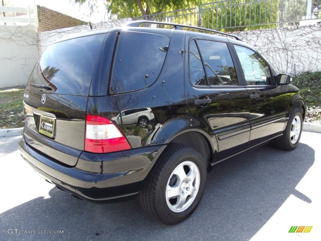 2005 ML 350 4Matic - Black / Charcoal photo #3
