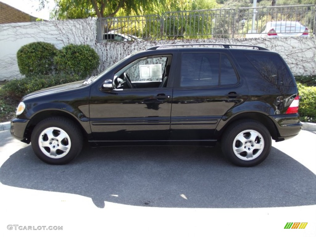 2005 ML 350 4Matic - Black / Charcoal photo #5