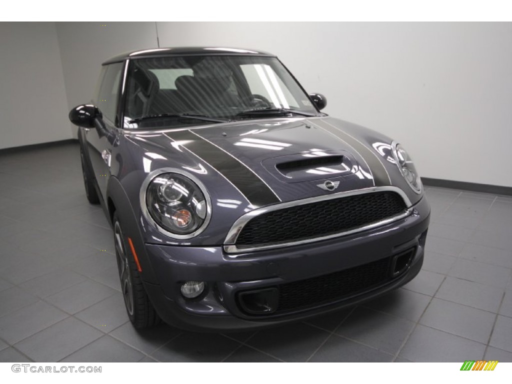 2012 Cooper S Hardtop - Highclass Gray Metallic / Carbon Black photo #5