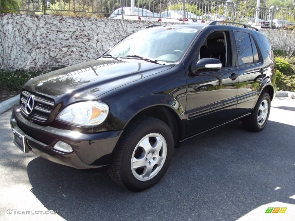 2005 ML 350 4Matic - Black / Charcoal photo #6