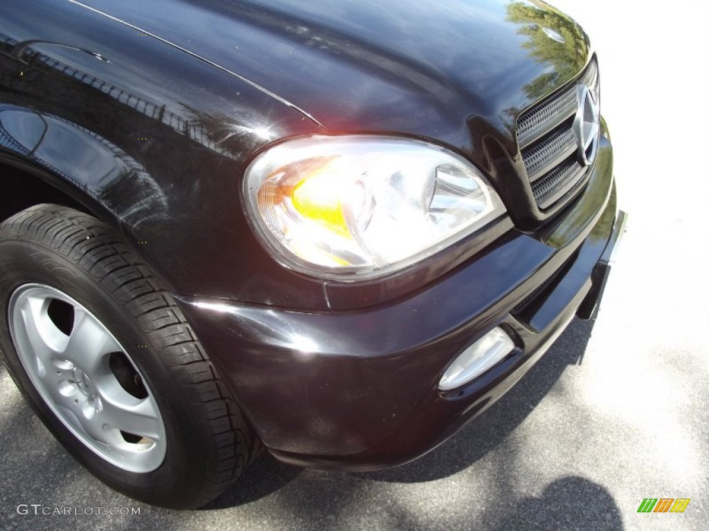 2005 ML 350 4Matic - Black / Charcoal photo #9