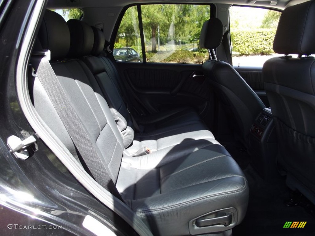 2005 ML 350 4Matic - Black / Charcoal photo #19