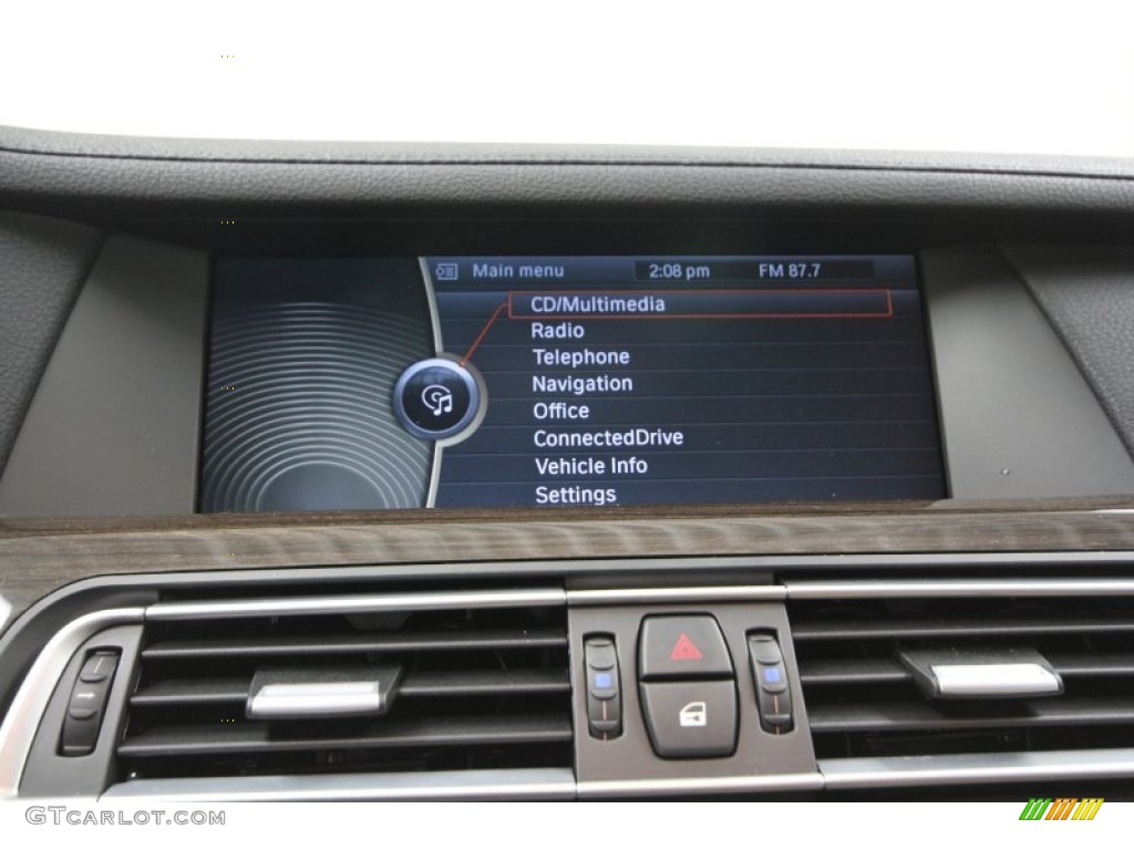 2012 7 Series 740i Sedan - Black Sapphire Metallic / Saddle/Black photo #15