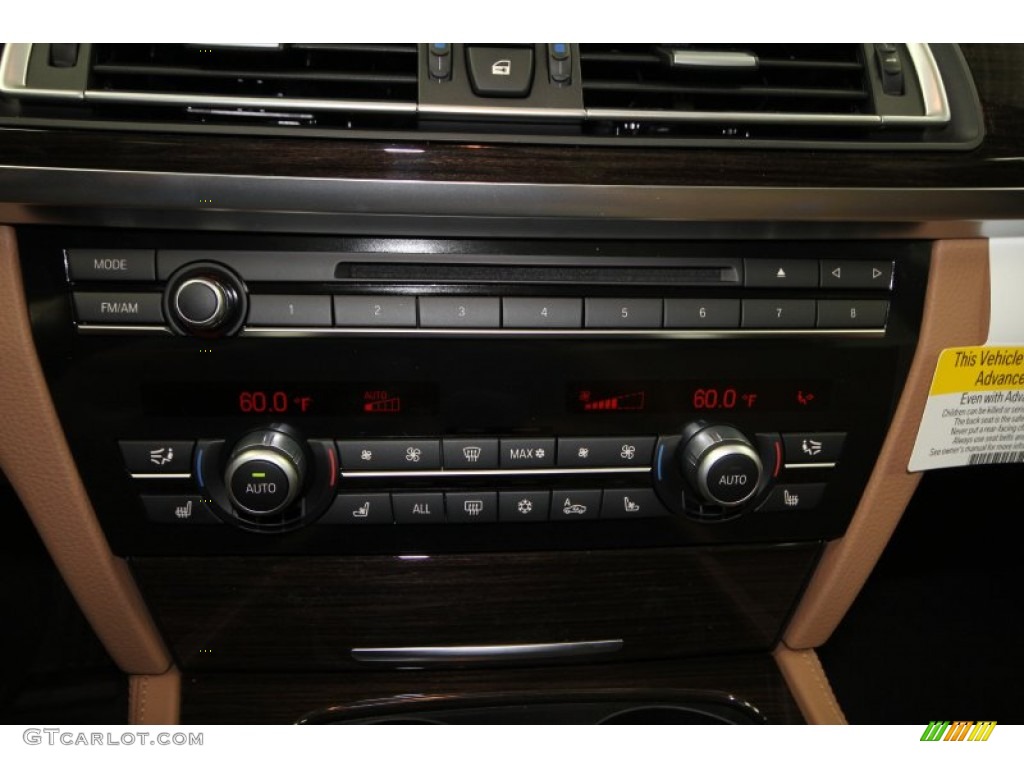 2012 7 Series 740i Sedan - Black Sapphire Metallic / Saddle/Black photo #16