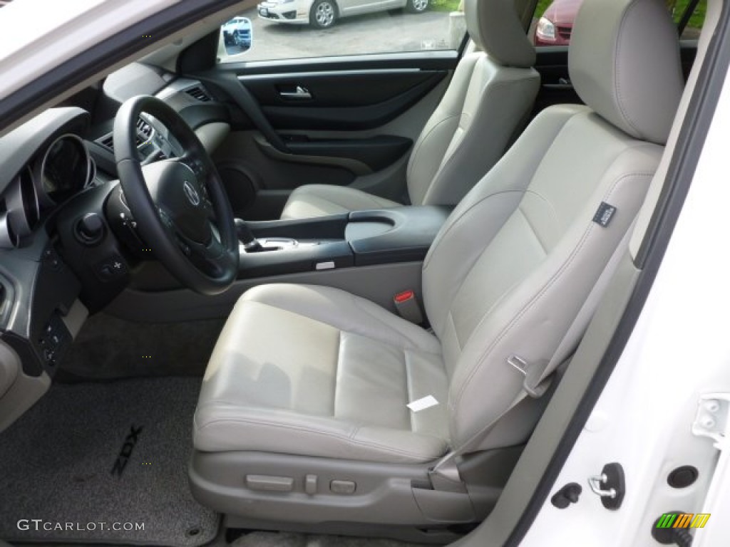2011 Acura ZDX Technology SH-AWD Front Seat Photo #62621895