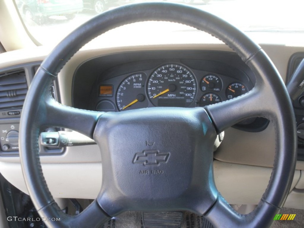2001 Suburban 1500 LS 4x4 - Forest Green Metallic / Tan photo #15